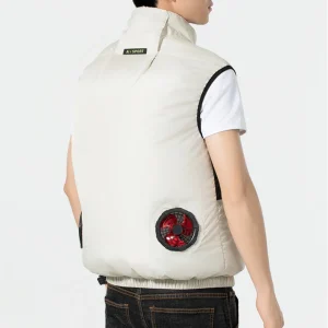 Cooling Vest Air Conditioner Clothes Breathable Sleeveless Workwear 3 Gear summer