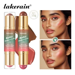 4-color Double-ended 3D Contouring Blush Stick Moisturizing