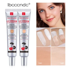 Brightening CC Cream Color Correcting Long-lasting Natural Foundation Concealer SPF 25