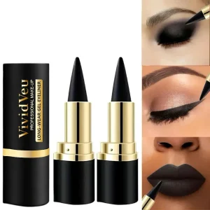 2-pack of Waterproof and Sweatproof Eyeliners